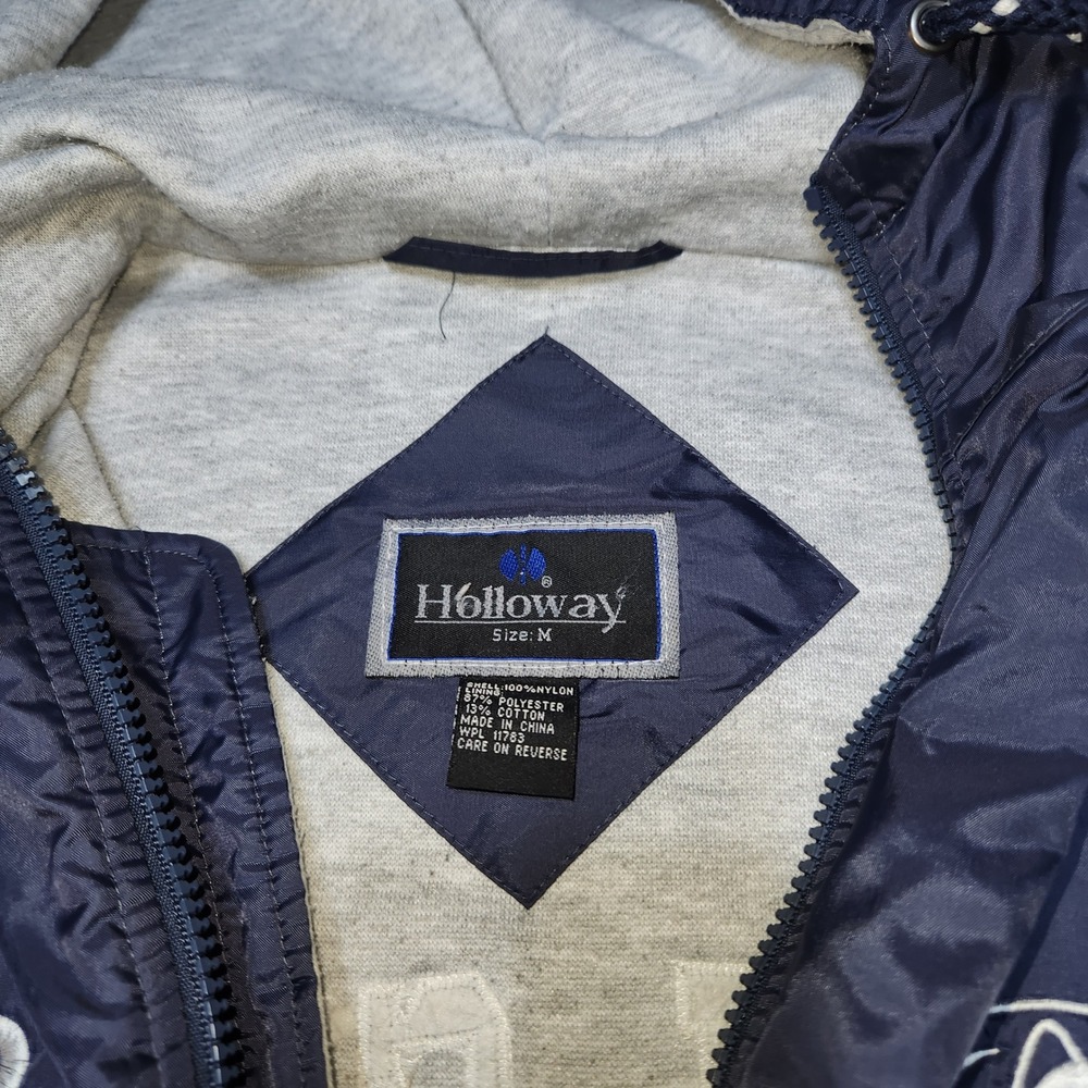 Penn State Club Field Hockey Full Zip Windbreaker Jacket Navy Blue Mens XL - Picture 10 of 10
